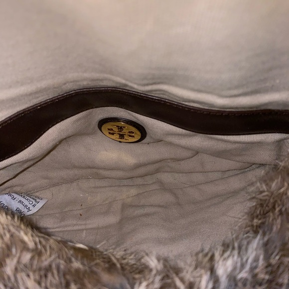 Tory, Burch Brown fur bag - Picture 8 of 8